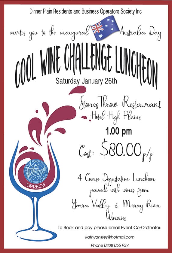 Cool Wine Challenge Dinner Plain Cool Wine Challenge Dinner Plain