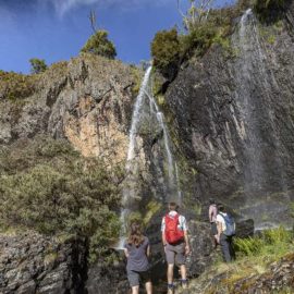 Base of Carmichael Falls, Dinner Plain