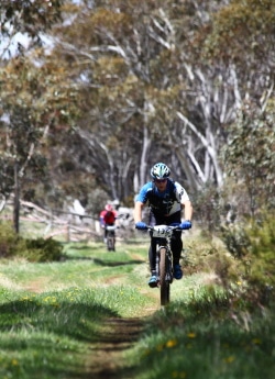 Grinder Return mountain bike trail at Dinner Plain